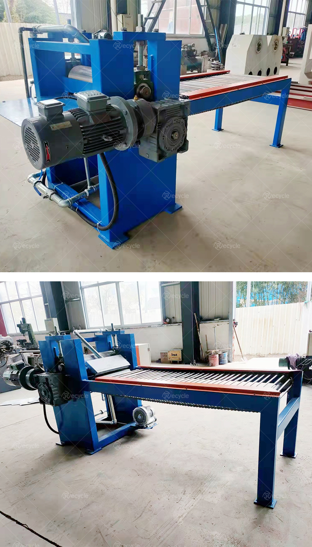 Easy Operation ACP Board Heating Stripping Machine for Aluminium Plastic Separator