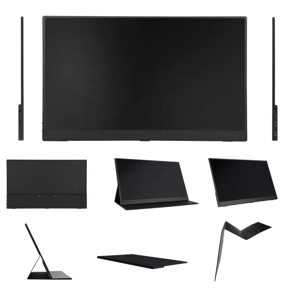 Dual Triple Display 4k Portable Monitor Screen Extender 14.0 Inch LCD Gaming with USB Type C