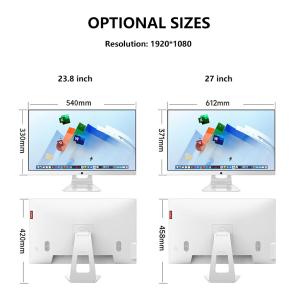 24/27 Inch All-in-One PC with Touchscreen Intel Core i7 Windows 11