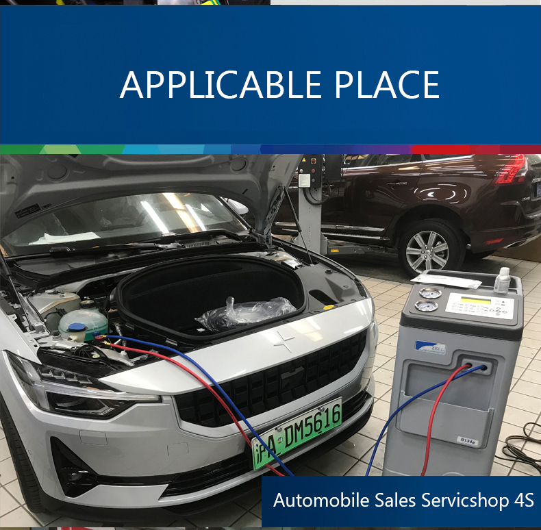 AC Gas 1234yf Freon Machine Car AC Service Machine 100kg
