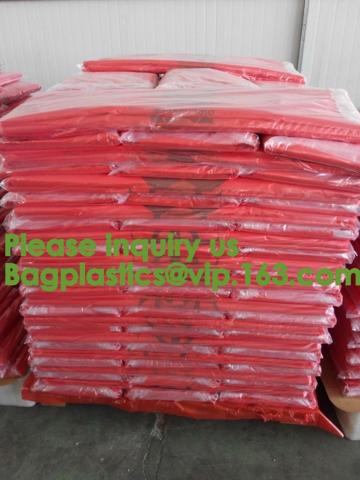 Cytotoxic Bio Hazard biological waste orange science, Bio-Hazard Trash Bag, Polypropylene Bio Hazard Bags & Autoclavable