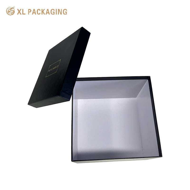 Wholesale Cheap Large Capacity Black Cardboard Paper Box Flower Gift Packaging