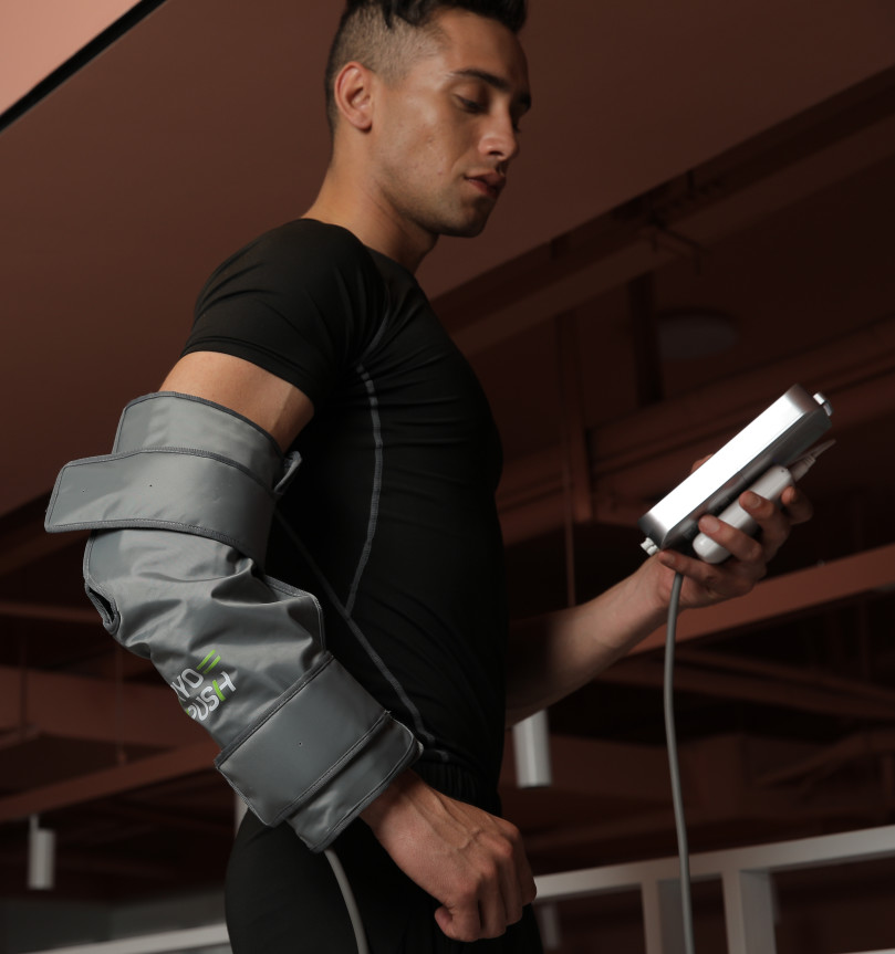 Large Coverage Gel Pack Cold Therapy Wrap With Intermittent Compression Portable