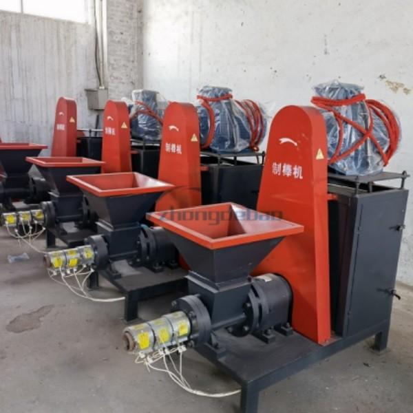 Quality Biomass Wood Charcoal Making Machine Sawdust Briquette Machine For Various Shape for sale