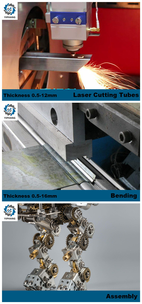 Oem Stainless Steel Tube Fabrication SPCC Metal Pipe Laser Cutting Service