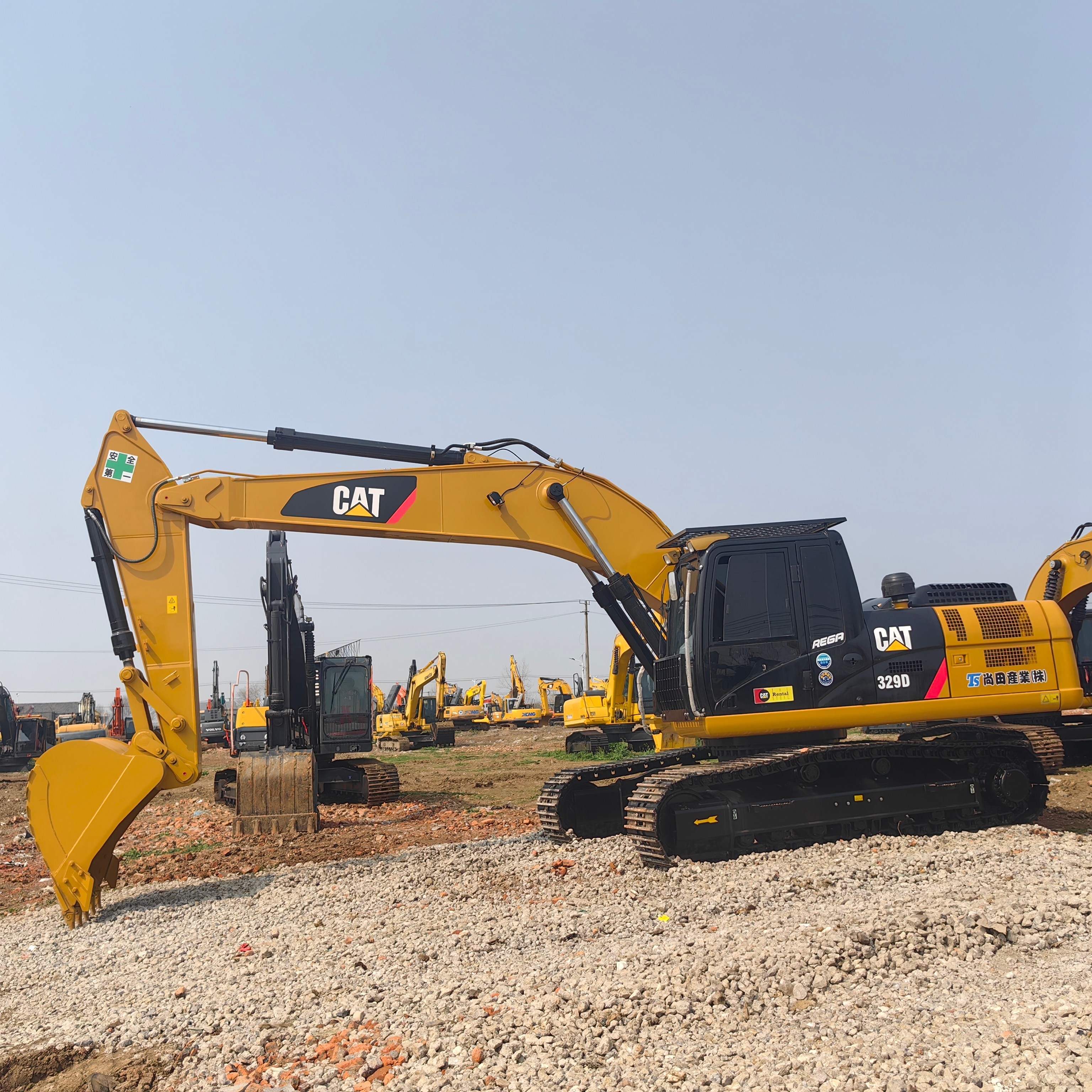 Used Cat 329 Heavy Machinery 29 Ton Excavator Secure Durable Construction Diggers