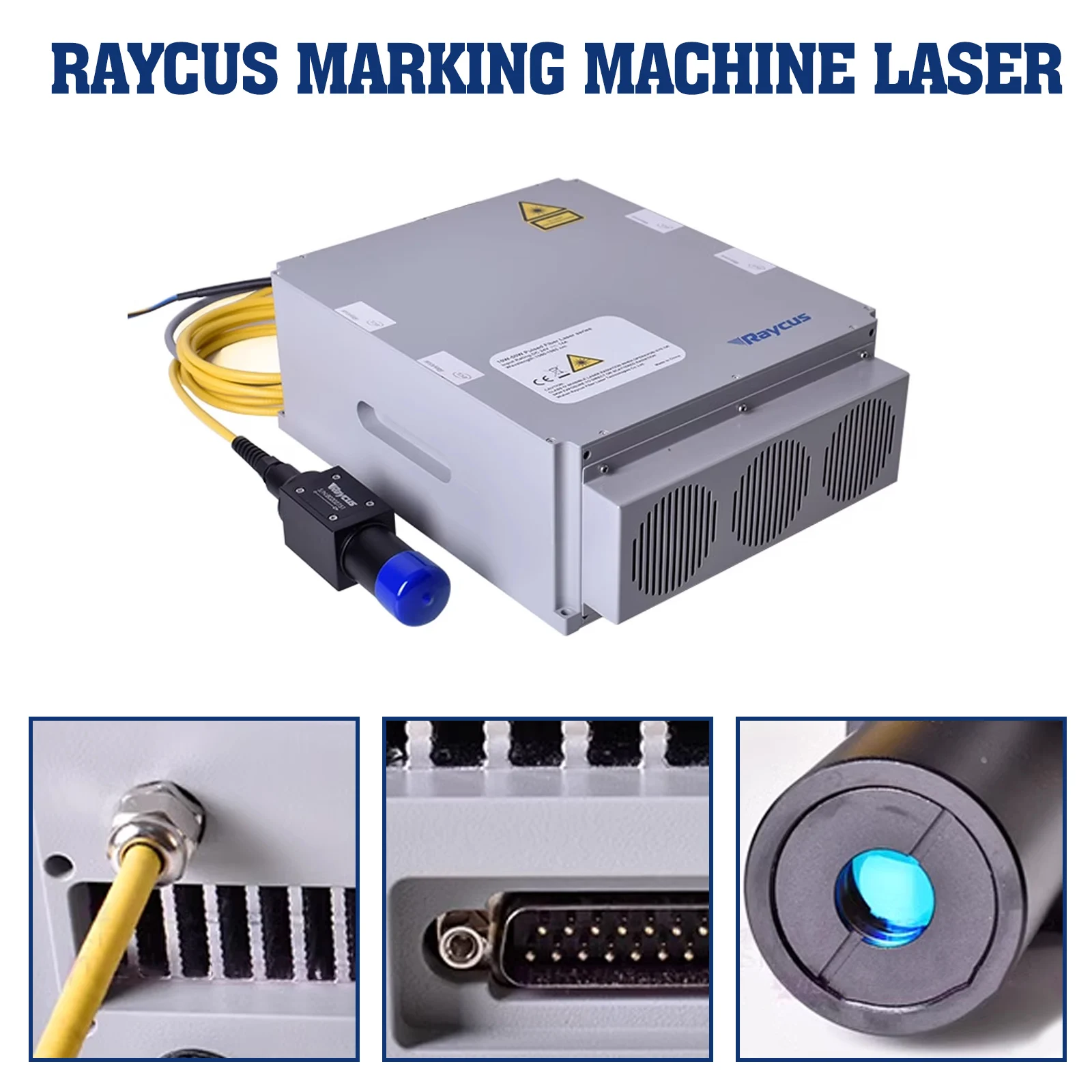 JPT MOPA M7 Fiber Laser Cutting Machine 70W 60W 50W 30W For Raycus Silver Gold