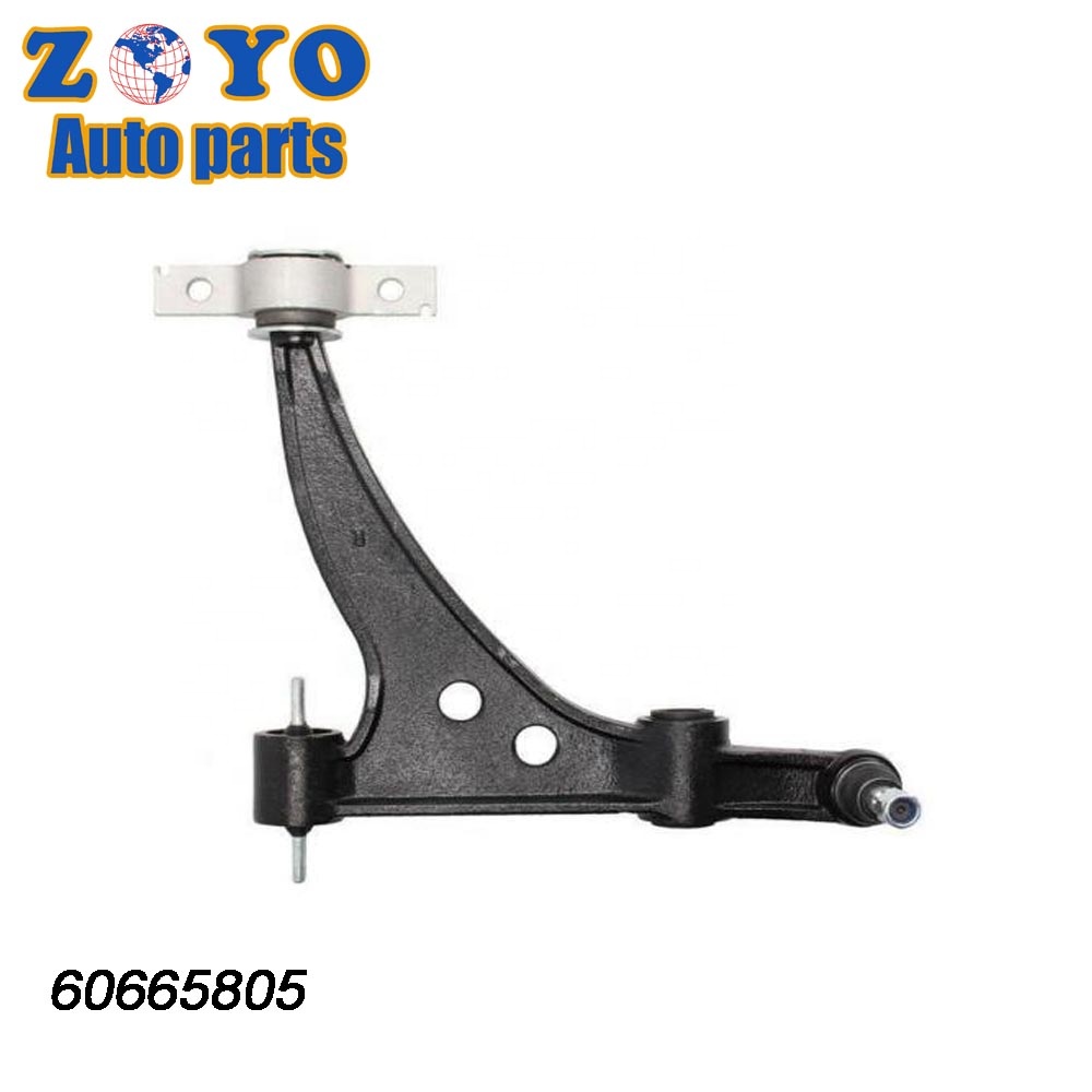 60665805 Car Suspension Parts Forged Right Front Lower Control Arm For Alfa Romeo 166 2007