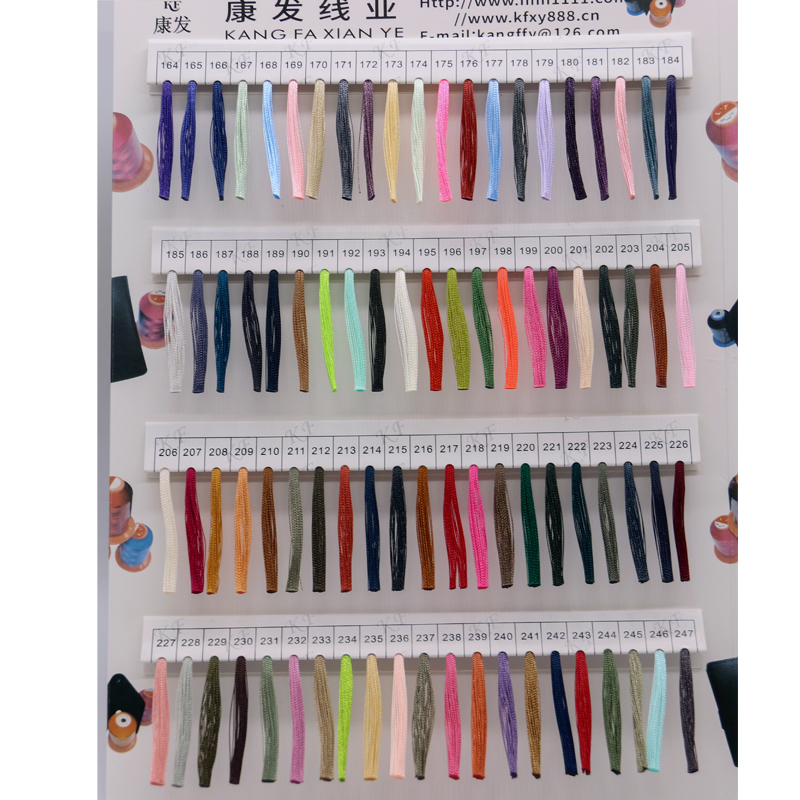210D/3 3000 Yards Bonded Nylon Thread for Heavy Duty Upholstery Leather and Hair Weaves