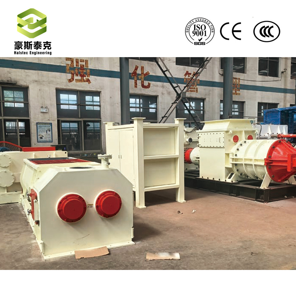 Fully Automatic Clay Brick Extruder For Vacuum Conditioned Mud Strip Extrusion Brick Making Machine