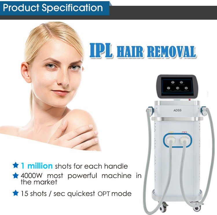 Skin Rejuvenation Ipl Laser Machine 240v / 10 Mhz Power Supply