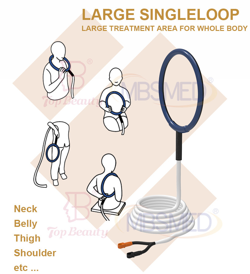 Pmst Double Loop For Human Physical Therapy Physio PEMF Magnetic Therapy Device Machine For Frozen Shoulder Pain Relief