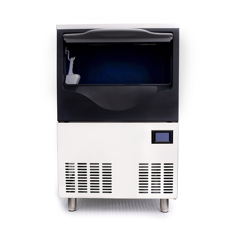 120Kg Per Day Stainless Steel Portable Crescent Ice Machine for Coffee Shop Versatile