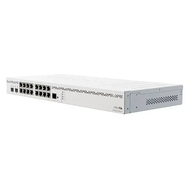 16 Gigabit Ethernet Ports 2x10G SFP-plus Cages CCR2004-16G-2S PC Router for 802.11b Wi-Fi Transmission and WPA2 Encryption