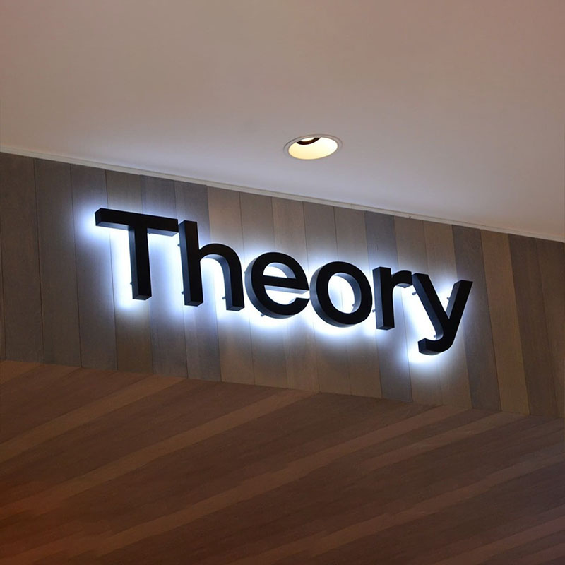 Custom Outdoor Backlit Logo LED Sign Light House Numbers Business 3D Illuminated Letters