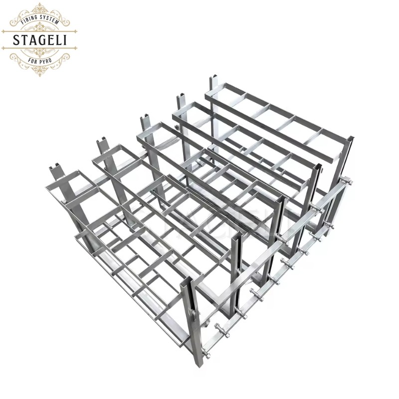 Safe Launch Fireworks Sturdy Iron Frame Framework Iron Racks OEM ODM