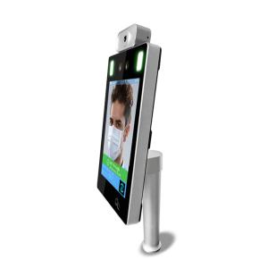 AI Face Camera IP65 Walk Through Temperature Scanner