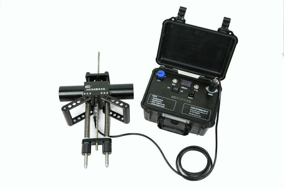Military Low Noise Drill Equipment With Dual Motor C8 Double Motor Structure