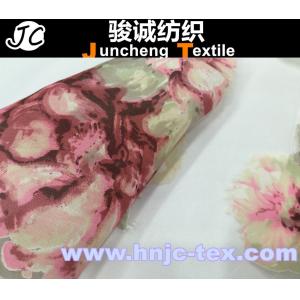 Nylon fabric polyester blend fabric flower pattern fabric for hometextile