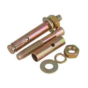 Color Zinc-plated Expansion Anchors Bolts M6-M16 High Quality Standard Fasteners