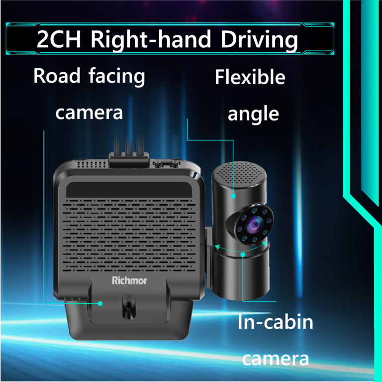 2K Dashcam Cat Black Box DSM All-In-One Terminal Suitable For Bus Coach Taxi Truck