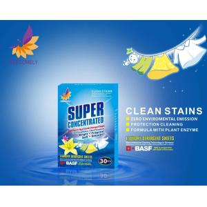 China Super clean power laundry sheets on sale