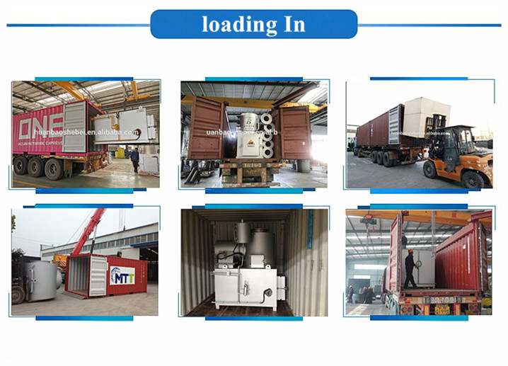 Small WFS-20 Household Hospital Industrial Waste Incineration Treatment Equipment