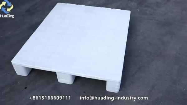 Food industry racking plastic pallet Euro rubber-slip cold storage plastic