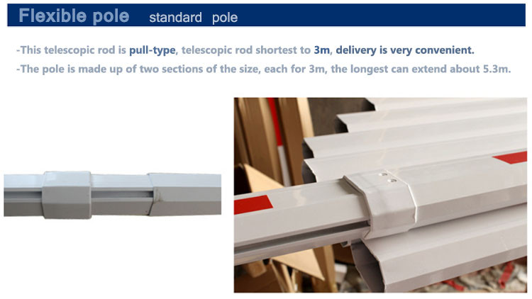 automatic barrier gate with factory price high quality boom gate barrier for vehicle control