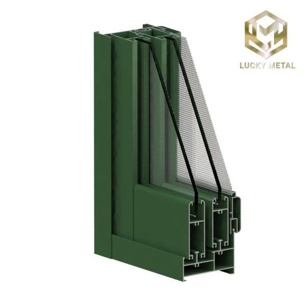Aluminum Profile Doors And Windows Sound Insulation And Heat Insulation CNC