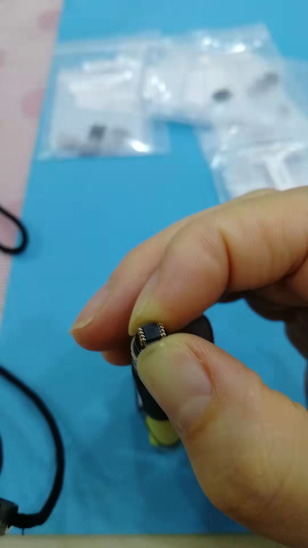 MSOP IC PACKAGE 93C46/93C56/93C66/93C76/93C86 small square IC orginal new 2pc each bag 5 bags per package