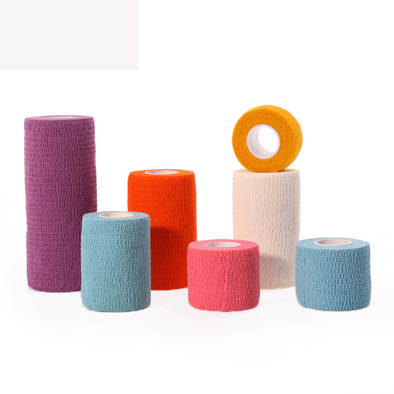 High quality Sports Care Non-woven Elastic Self Adhesive Cohesive Bandage