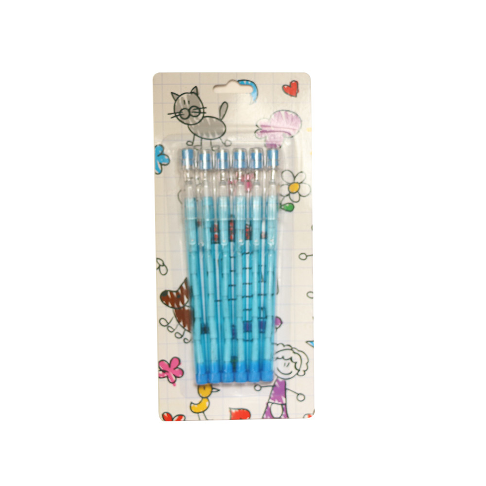 9 leads non-sharpening pencil with Easter Plastic Bullet Pencil for kids