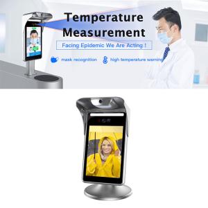 Biometric FCC Facial Recognition Temperature Scanner Time Attendance Machine