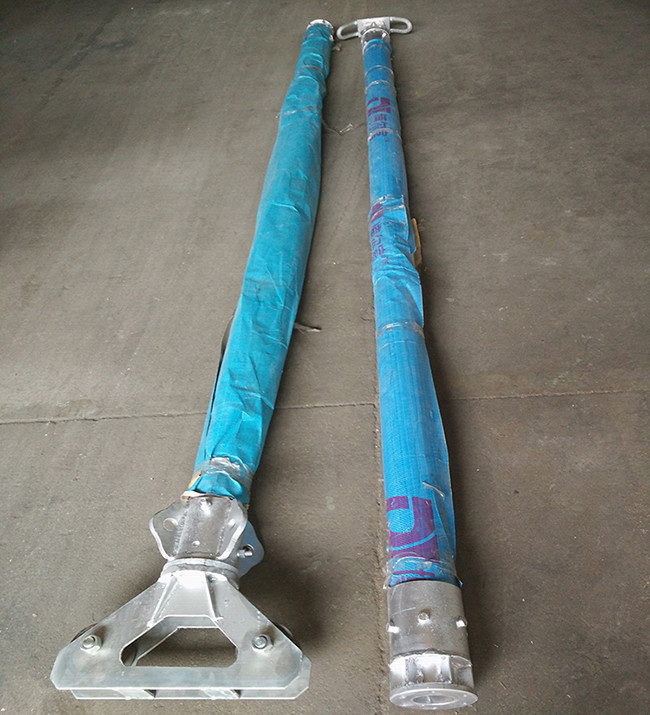 Aluminum Derricks Inner-Suspended Tubular Gin Pole Safety Factor 2.5k