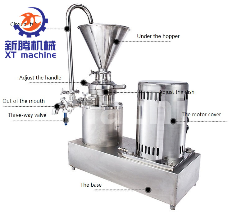 Salty Peanut Butter Grinding Machine Grinder Machine Processing Equipment