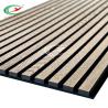 Buy cheap SGS Fireproof Wood Acoustic Wall Panels Melamine Finish Polyester from wholesalers