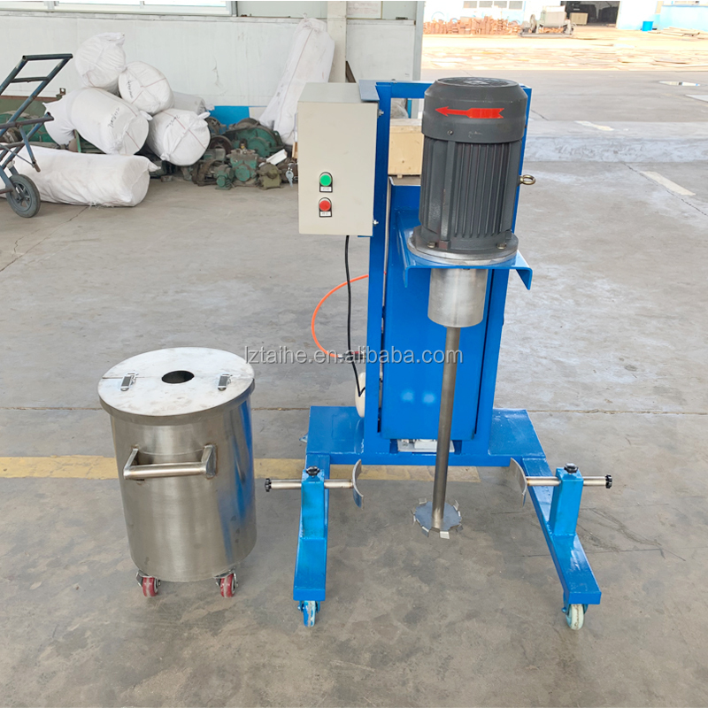 High Shear Mixing Capacity 0.4-75kw Liquid Dispersing Machine for Portable Laboratory