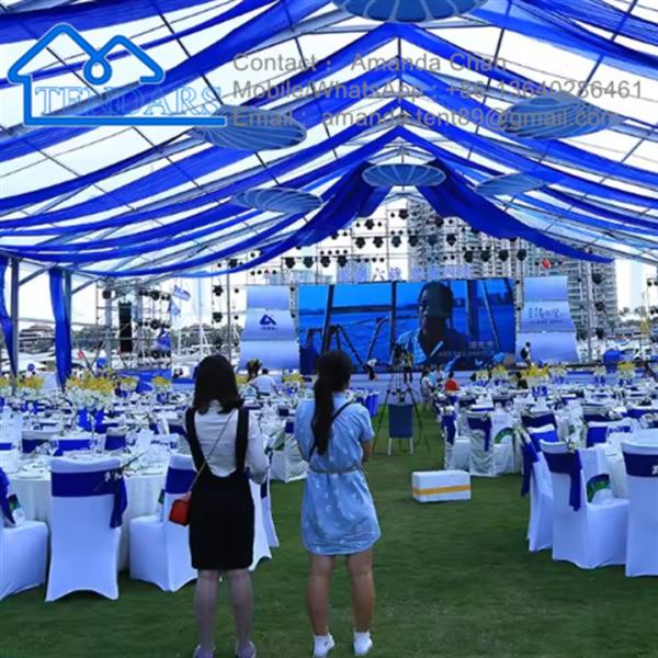 Easy To Install Outdoor Aluminum Alloy Waterproof Event Marquee Tent For Wedding