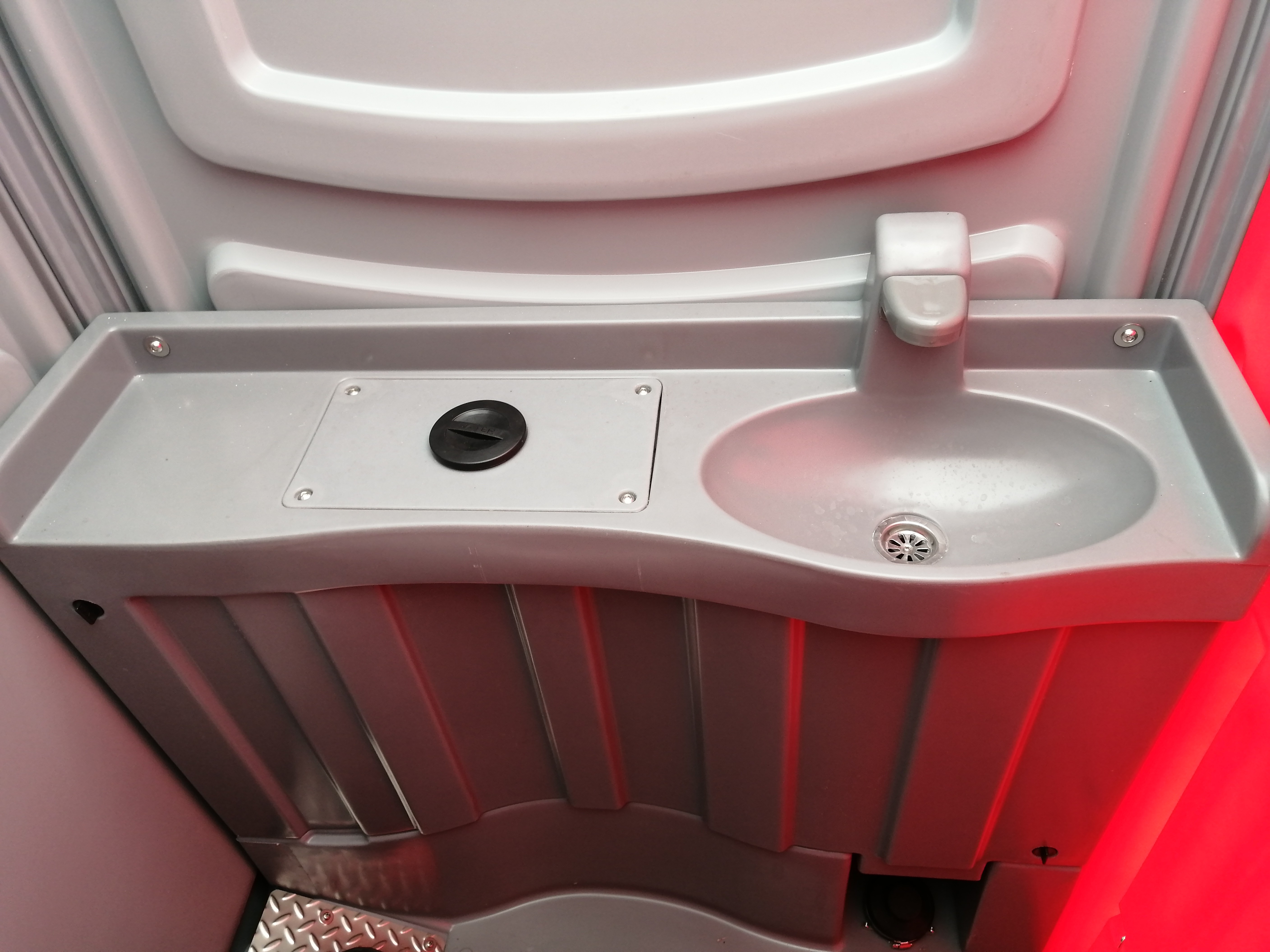 Outdoor HDPE Portable Toilet Mobile Camping Chemical Cabin For Mining Sites