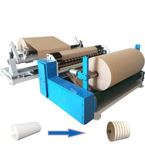China Jumbo Paper Slitting Rewinding Machine 60-600gsm Rotary Paper Cutting Machine on sale