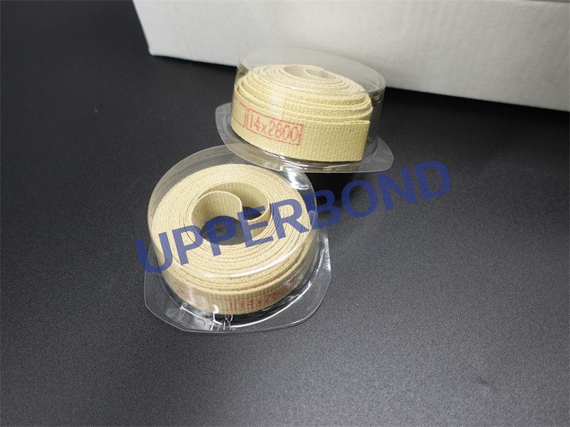 Cigarette Tapes Aramid Fiber Format Tapes For Cigarette Production Machine