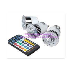  With Remote Controller Underwater Swimming Pool Lights , LED MR16 Bulb Replacement For Fountain Lights Manufactures