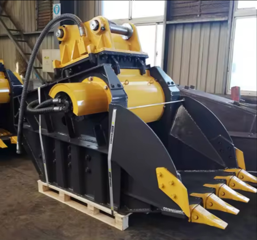 Demolition Work Heavy Duty Excavator Rock Crusher Bucket Machinery Parts