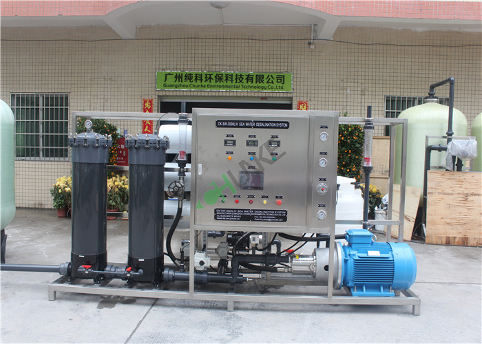 8000Liter Per Hour Drinking Water System For Containerized Seawater Desalination Plant