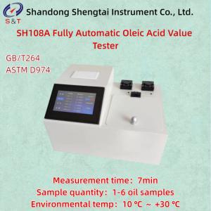 China Fully Automatic Oleic Acid Value Tester ASTM D974 1-6 Oil Samples Accuracy ± 0.005mgKOH/G on sale