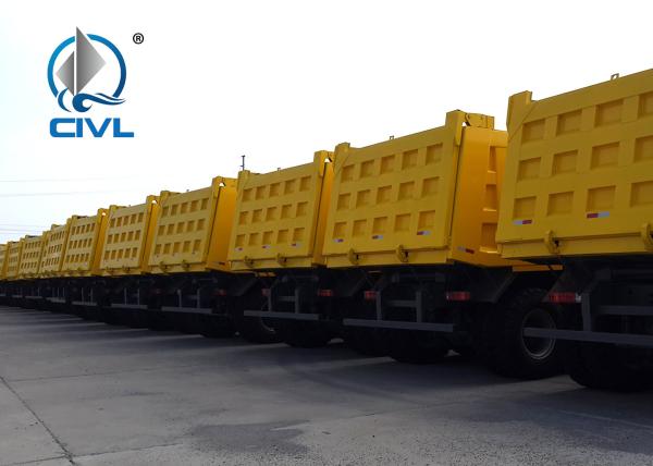 70 TON Mining Dump Truck For Harsh Environments Heavy Duty Dumpper EURO II