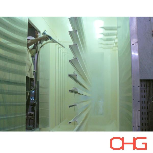 Customizable and High Performance Powder Coating Production Line for Aluminum