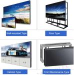 1080P Advertising LCD Video Wall With Windows / Android Operation System