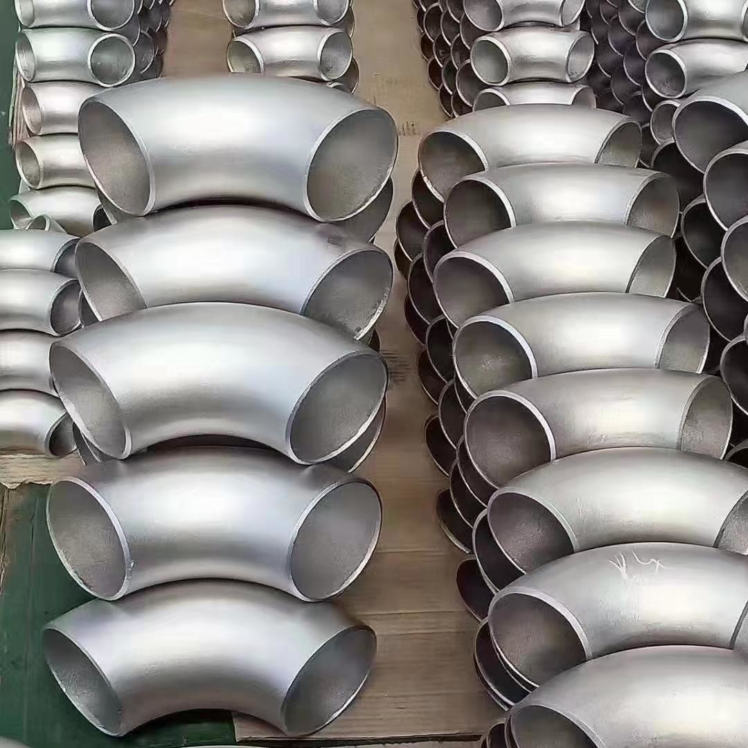 Long Radius Bend Butt Welding Pipe Fittings Stainless Steel 180D Elbow A403 WP321 SCH80